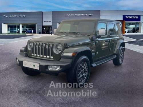 Annonce Jeep Wrangler Unlimited 2.0 T 380ch 4xe Overland Command-Trac MY23