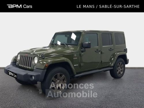 Annonce Jeep Wrangler Unlimited 2.8 CRD 200ch 75th Anniversary BVA