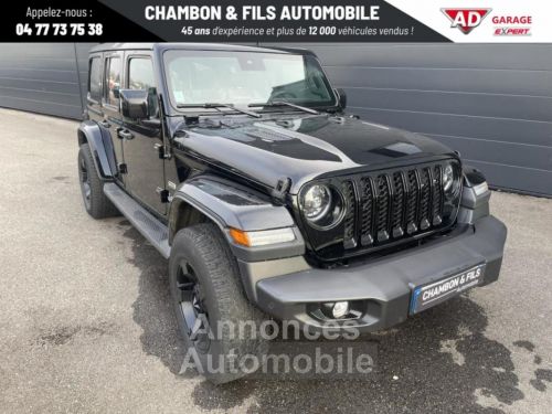 Annonce Jeep Wrangler Unlimited 4xe 2.0 l T 380 ch PHEV 4x4 BVA8 Overland