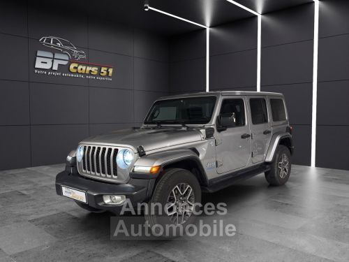 Annonce Jeep Wrangler unlimited 4xe 380 cv sahara