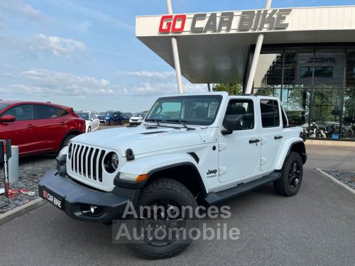 Annonce Jeep Wrangler Unlimited Sahara JTD 200 BVA8 GARANTIE 6 ANS Français GPS LED Camera 18P 679-mois