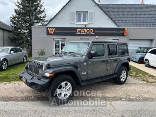 Annonce Jeep Wrangler UNLIMITED SPORT 2.0 272 ch – 1ère Main