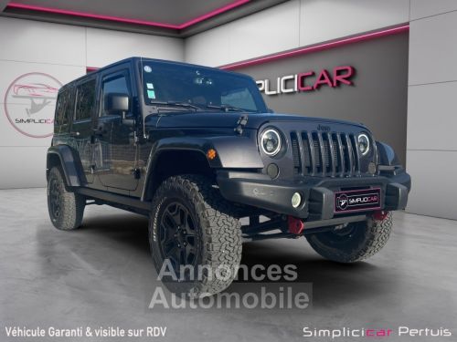 Annonce Jeep Wrangler V6 3.6 Pentastar 284 Unlimited BackCountry A