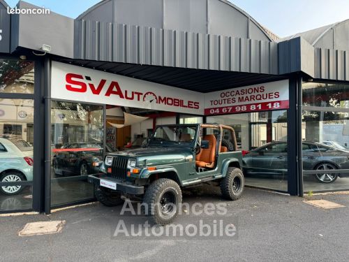 Annonce Jeep Wrangler YJ Sahara 4.0L Injection