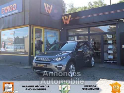 Annonce Land Rover Discovery Sport Land Rover 2.0 TD4 180 CH HSE LUXURY 4WD BVA + TOIT PANORAMIQUE ATTELAGE