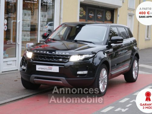 Annonce Land Rover Range Rover Evoque 2.2 TD4 150 Pure 4WD BVM6 (Courroie à jour, suivi complet...)