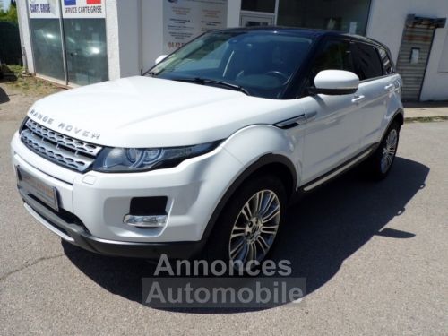 Annonce Land Rover Range Rover Evoque 2.2 TD4 16V DPF 4WD BVA6 150 cv Prestige