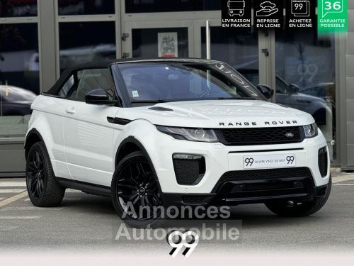 Annonce Land Rover Range Rover EVOQUE Evoque Cabriolet - Black pack sièges av massants chauffants et climatisés livraison re