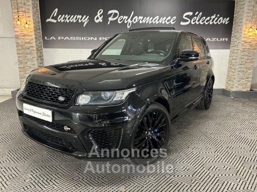 Annonce Land Rover Range Rover SPORT SVR 5.0 V8 Supercharged 550ch - 1°main - 79000km - Suivi complet LR - Nombreuses options