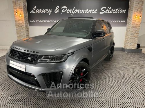 Annonce Land Rover Range Rover SPORT SVR 5.0 V8 Supercharged 575ch - 39000km - Full options