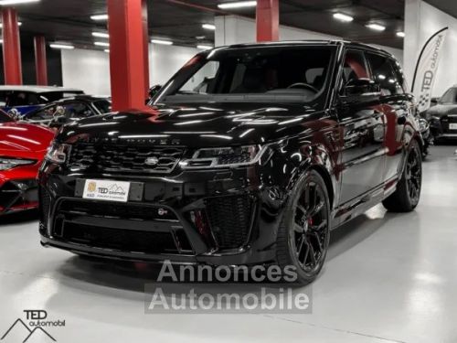 Annonce Land Rover Range Rover Sport SVR 575cv Negre