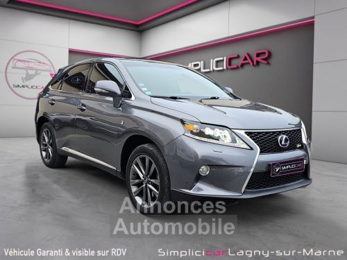 Annonce Lexus RX 450h 3.5 V6 299 AWD F SPORT E-CVT - TOIT OUVRANT