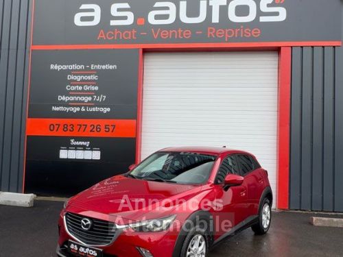 Annonce Mazda CX-3 Skyactiv-D 1.5 D 16v 2WD 105cv SUV 4x4 bv6- gps- écran tactile- sièges chauffants démarrage sans clé jantes allu- led regulateur de vitesses reprise  