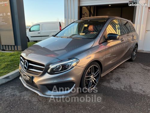 Annonce Mercedes Classe B Mercedes 200i 156ch Fascination 7G-DCT S&S 2ème main Français Entretien 100% Pack Exclusif AMG HarmanKardon JA 18 Sport Black Inserts Carbone LED Camé