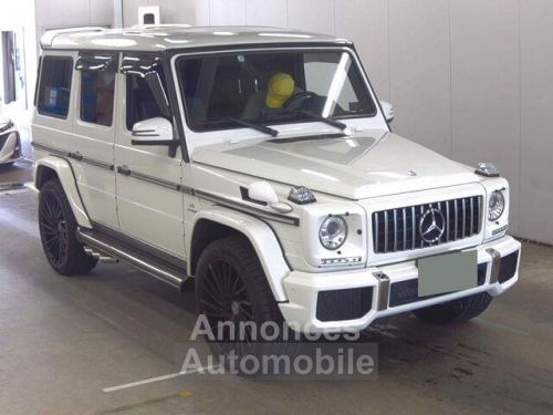 Annonce Mercedes Classe G MERCEDES CLASSE G 63 AMG