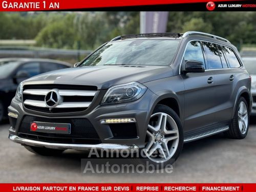 Annonce Mercedes Classe GL (2) 350 D FASCINATION 4 MATIC GRIS MAT