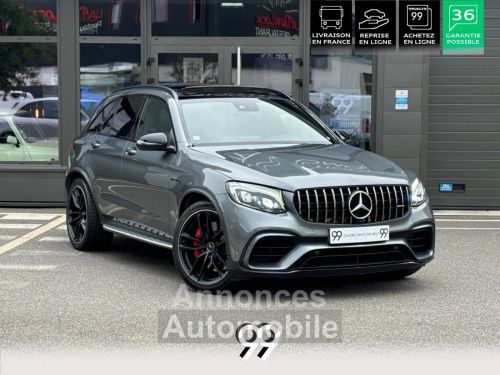 Annonce Mercedes GLC 63 S echappement amg perf pack sport métallisée MALUS PAYE LIVRAISON REPRISE CREDI