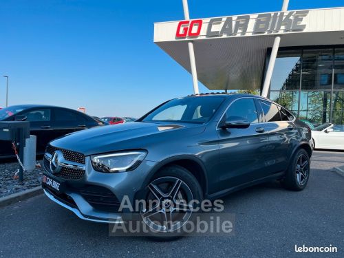 Annonce Mercedes GLC Classe Coupe 220d 194 ch AMG Line Toit Ouvrant Sono Burmester LED Affichage tête haute Caméra 360 Cockpit digital Keyless 19P GARANTIE 6 ANS 655-mois