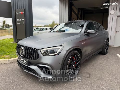 Annonce Mercedes GLC Classe Mercedes Coupé 63S AMG S 510ch 4Matic+ 9G-Tronic Français Entretien 100% JA 21 Tête Haute Echappement Perf Pack Sport Black Burmester Attelage 