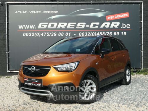 Annonce Opel Crossland X 1.2i Edition 1 PROP. CAMERA GPS GAR.1AN