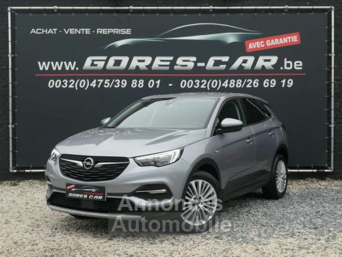 Annonce Opel Grandland X 1.2 Turbo 1 PROP.- CAMERA- GPS- CARPLAY- GAR.1AN