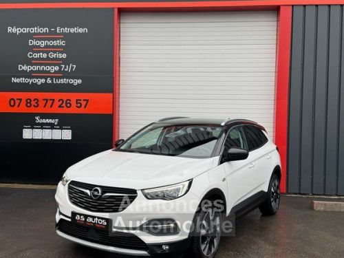 Annonce Opel Grandland X 1.5 CDTI S&S 130 cv SUV Turbo D Camera de recul- bv6 gps- écran tactile led- blanc nacré Garantie 12 mois reprise