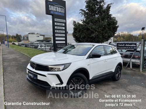 Annonce Opel Grandland X 130ch BVA8 1erMain GPS Caméra TVA20% Récupérable 19,000€ H.T.