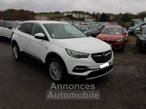 Annonce Opel Grandland X INNOVATION 130 CV ESSENCE GPS 3D COFFRE ELECT JA 18 RADAR BLUETOOTH RÉGULATEUR