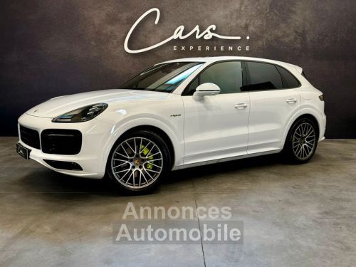 Annonce Porsche Cayenne E-Hybrid Platinium Edition V6 3.0 462 CV – FRANÇAIS 1ère MAIN PACK SPORTDESIGN SUSPENSION PNEUMATIQUE ROUES AR DIRECTRICES CAM 360° ATTELAGE -