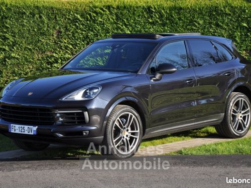 Annonce Porsche Cayenne III 3.0 V6 340 Origine française 05-2019 Suivi réseau 65330kms 18K d'options PASM PDLS Jantes Turbo 21 Toit ouvrant panoramique Caméra accès confort .