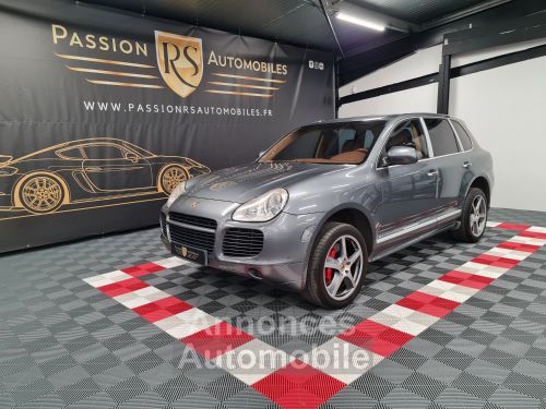 Annonce Porsche Cayenne PORSCHE CAYENNE TURBO S 4.5L 521CV – Kit Bioéthanol – Intérieur Tout Cuir / Pack Sport Design