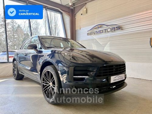 Annonce Porsche Macan 2.0 245 cv bleu métalisée