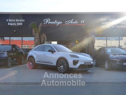 Annonce Porsche Macan 4 Electric Gris Glacier Display Ecran passager