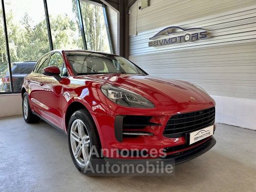 Annonce Porsche Macan S 354 cv rouge carmin 1ère main