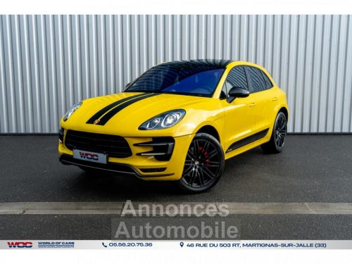 Annonce Porsche Macan Turbo 400ch / pack carbone - toit ouvrant / Disponible