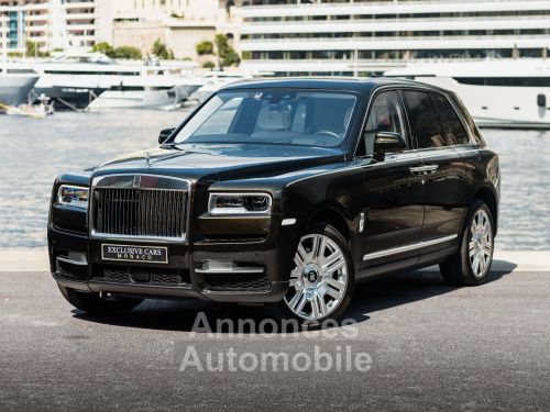 Annonce Rolls Royce Cullinan SILVER BADGE 6.8 V12 BI-TURBO 571 CV - MONACO