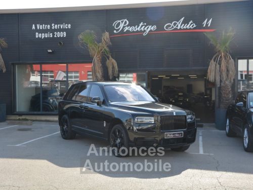 Annonce Rolls Royce Cullinan W12 Carte Grise France COE Payé ORIGINE MONACO Sort de révision LOA 3 206 Euros/mois