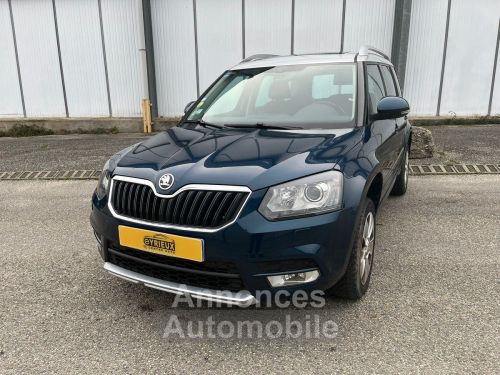 Annonce Skoda Yeti 1.6 TDI 105 CR FAP Green Tec Elégance DSG