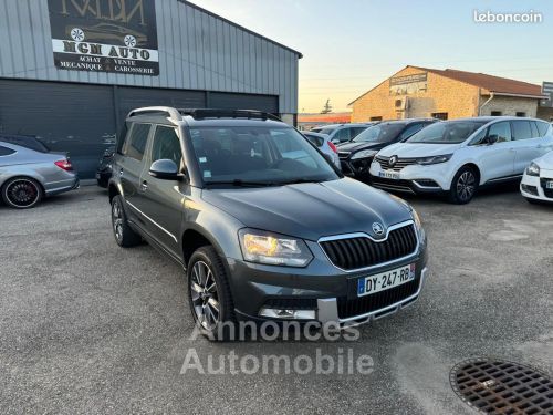 Annonce Skoda Yeti 2.0 tdi 150 ch edition green 4x4 toit pano -gps- ouvrant