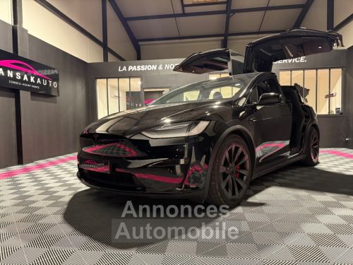 Annonce Tesla Model X Tri-Motor Plaid 1020ch - TVA RECUPERABLE - Garantie 2028