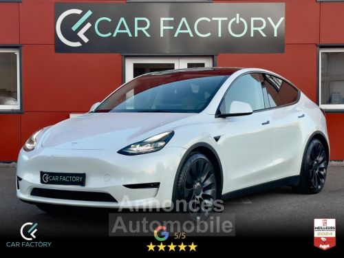 Annonce Tesla Model Y Performance Dual Motor 534 Attelage Conduite Complètement Autonome Garantie 2030