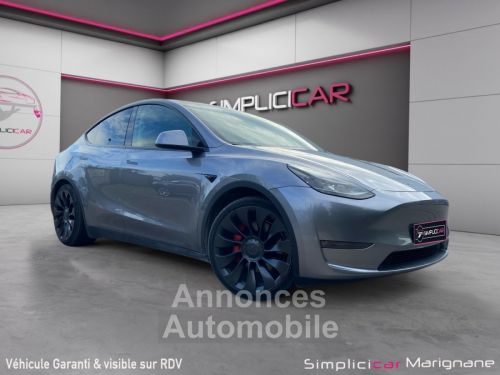 Annonce Tesla Model Y Performance Dual Motor AWD - TVA RECUPERABLE - GARANTIE 02/2027 -