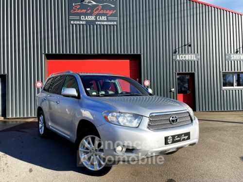 Annonce Toyota Highlander 7 Places Hybride 2008 3.3l V6 270ch