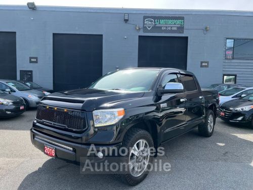 Annonce Toyota Tundra platinum crewmax 5.7l 4x4 tout compris hors homologation 4500e