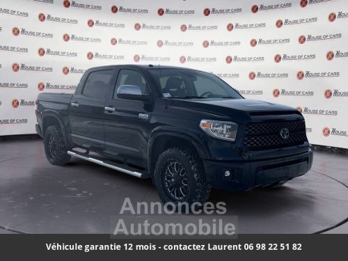 Annonce Toyota Tundra platinum crewmax 5.7l 4x4 tout compris hors homologation 4500e