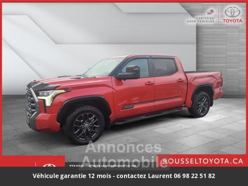 Annonce Toyota Tundra platinum crewmax3.5l 4x4 tout compris hors homologation 4500e