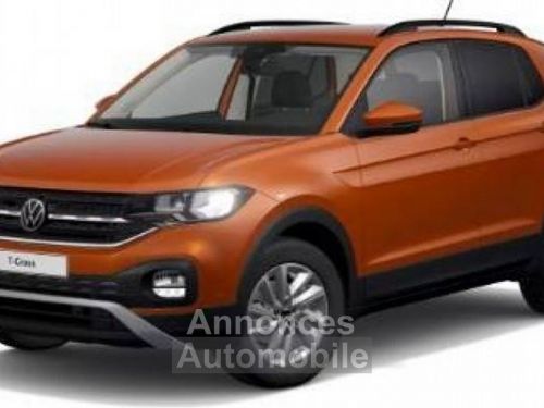 Annonce Volkswagen T-Cross 1.0 TSI 110CV BVM6 LOUNGE + CLIM AUTO + MIRROR SCREEN ORANGE ENERGY