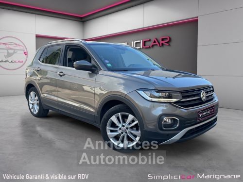 Annonce Volkswagen T-Cross 1.0 TSI 115 Start/Stop DSG7 Carat *GARANTIE* CAMERA / CHARGEUR INDUCTION / ACC