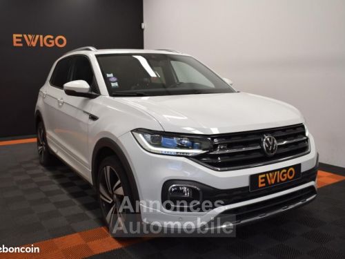 Annonce Volkswagen T-Cross 1.0 TSI 115ch R-LINE DSG BVA SUIVI GARANTIE 6 A 60 MOIS