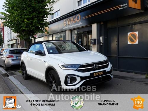 Annonce Volkswagen T-Roc CABRIOLET 1.5 TSI 150 EVO R-LINE DSG BVA GARANTIE 05-2027